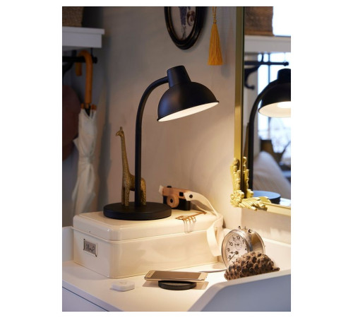 Lampa biurkowa, czarny SKURUP 805.167.78