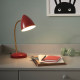 Lampa biurkowa LED, czerwony/kolor mosiądzu ISNÅLEN 805.200.11