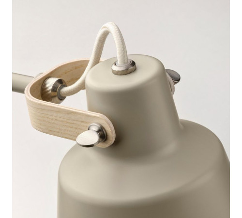 Lampa na biurko, beżowy/jesion SJÖMAKT 905.956.66