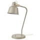 Lampa na biurko, beżowy/jesion SJÖMAKT 905.956.66