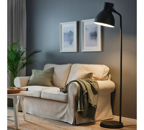 Lampa podłogowa, ciemnoszary HEKTAR 002.153.07
