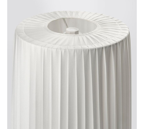 Lampa podłogowa, buk/biały ÖKENSAND 005.415.26
