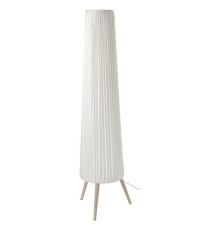 Lampa podłogowa, buk/biały ÖKENSAND 005.415.26