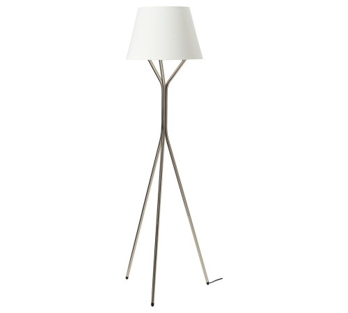 Lampa podłogowa, niklowano BLÄNKFYR 005.666.87