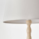 Lampa podłogowa, jesion/biały KINNAHULT 105.592.57