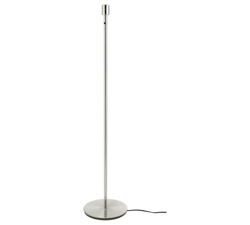 Lampa podłogowa, biały/niklowano RINGSTA / SKAFTET 193.859.60