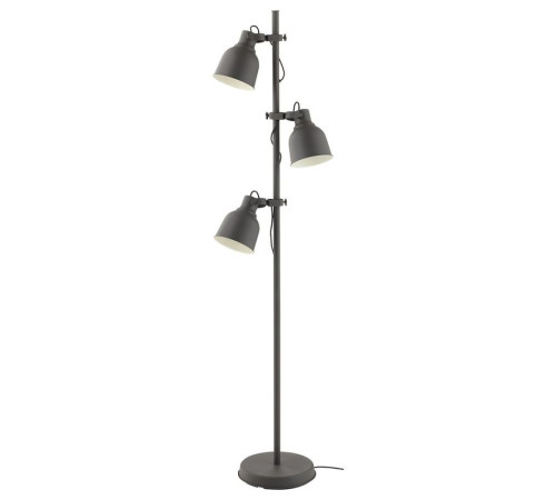 Lampa podłogowa z 3 reflektorami, ciemnoszary HEKTAR 203.936.00