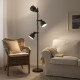 Lampa podłogowa z 3 reflektorami, ciemnoszary HEKTAR 203.936.00