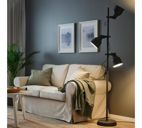 Lampa podłogowa z 3 reflektorami, ciemnoszary HEKTAR 203.936.00