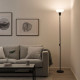 Lampa podłogowa, czarny/biały TÅGARP 204.040.95