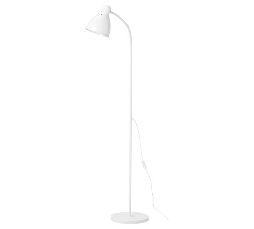 Lampa podłogowa/do czytania, biały LERSTA 204.287.89