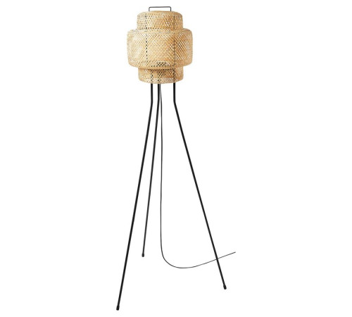 Lampa podłogowa, bambus/wykonano ręcznie SINNERLIG 305.012.13