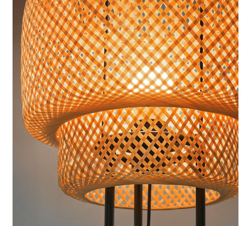 Lampa podłogowa, bambus/wykonano ręcznie SINNERLIG 305.012.13