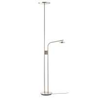 Lampa LED górna/do czytania, można przyciemniać/niklowano ISJAKT 404.597.08