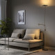 Lampa LED górna/do czytania, można przyciemniać/niklowano ISJAKT 404.597.08