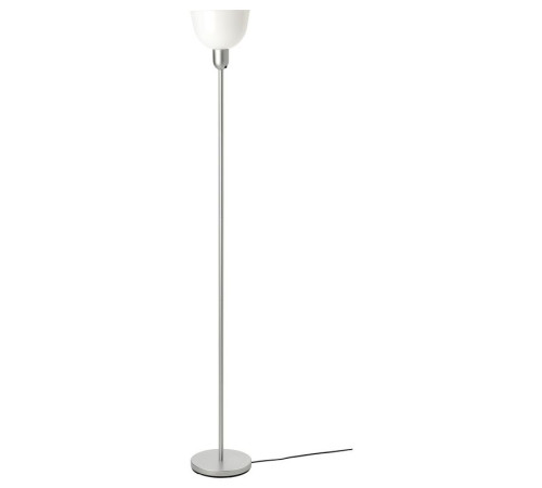 Lampa podłogowa, srebrny/biały HEKTOGRAM 404.777.26