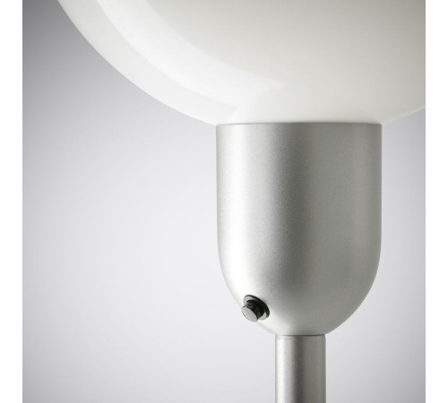 Lampa podłogowa, srebrny/biały HEKTOGRAM 404.777.26