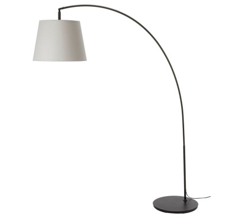 Lampa podłogowa, łuk, jasnoszary SKOTTORP / SKAFTET 493.859.87