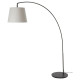 Lampa podłogowa, łuk, jasnoszary SKOTTORP / SKAFTET 493.859.87