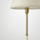 Lampa podłogowa, mosiądz/beżowy FLYGHÖJD 505.744.73