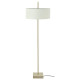 Lampa podłogowa, biały tkanina/mosiądzowane STOCKHOLM 2025 505.859.14