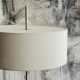 Lampa podłogowa, biały tkanina/mosiądzowane STOCKHOLM 2025 505.859.14