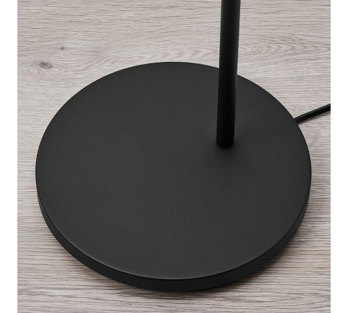 Lampa podłogowa/do czytania, czarny/biały SAMBORD 605.494.02