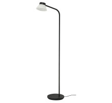 Lampa podłogowa/do czytania, czarny/biały SAMBORD 605.494.02