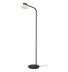 Lampa podłogowa/do czytania, czarny/biały SAMBORD 605.494.02