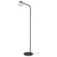 Lampa podłogowa/do czytania, czarny/biały SAMBORD 605.494.02