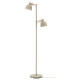 Lampa podłogowa 2-punktowa, beżowy/jesion SJÖMAKT 705.956.67