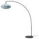 Lampa podłogowa, łuk, turkusowy/czarny REGNSKUR / SKAFTET 795.277.73