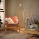 Lampa podłogowa/do czytania, biały NYMÅNE 803.367.58