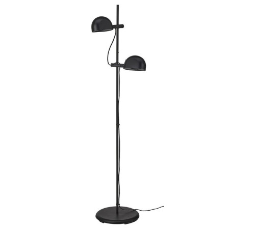 Lampa podłogowa 2-punktowa, czarny FOLKBÅT 805.666.69