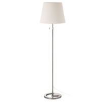 Lampa podłogowa, niklowano biały NYFORS 903.031.06