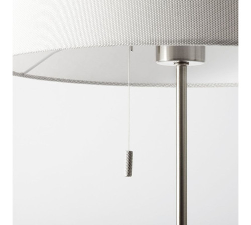 Lampa podłogowa, niklowano biały NYFORS 903.031.06