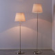 Lampa podłogowa, niklowano biały NYFORS 903.031.06