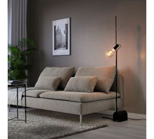 Lampa podłogowa, czarny HÅRSLINGA 905.564.91