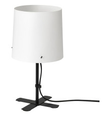 Lampa stołowa, czarny/biały BARLAST 005.045.57