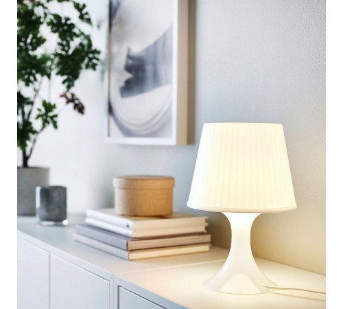 Lampa stołowa, biały LAMPAN 200.469.88