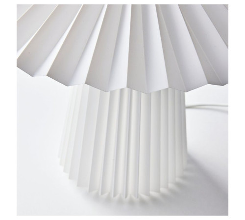 Lampa stołowa, plisowane biały KUDDLAVA 204.924.88