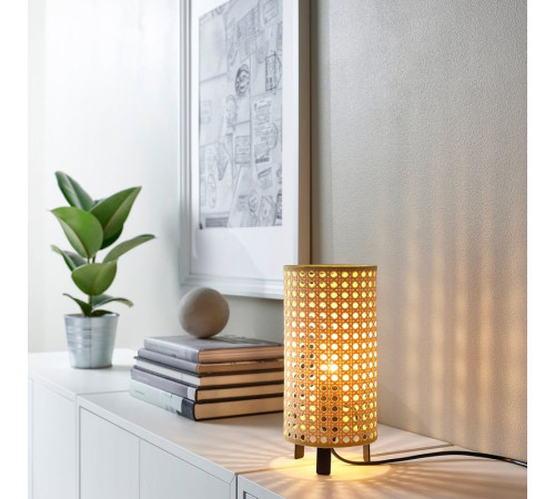 Lampa stołowa, beżowy/czarny SAXHYTTAN 405.022.50