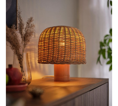 Lampa stołowa, bambus/rattan VATERBOM 405.966.06