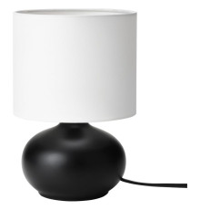 Lampa stołowa, czarny/biały TVÄRFOT 504.675.24