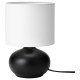 Lampa stołowa, czarny/biały TVÄRFOT 504.675.24