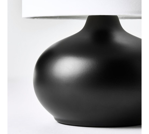 Lampa stołowa, czarny/biały TVÄRFOT 504.675.24