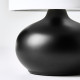Lampa stołowa, czarny/biały TVÄRFOT 504.675.24
