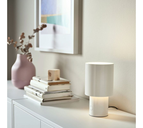 Lampa stołowa, można przyciemniać/biały SPETSBOJ 505.862.92