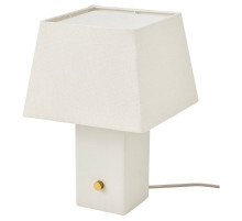 Lampa stołowa, można przyciemniać biały/biały ceramika HALGATT 506.012.64