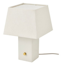 Lampa stołowa, można przyciemniać biały/biały ceramika HALGATT 506.012.64